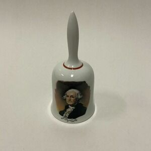 Danbury Mint George Washington/Mount Vernon American Bicentennial Bell